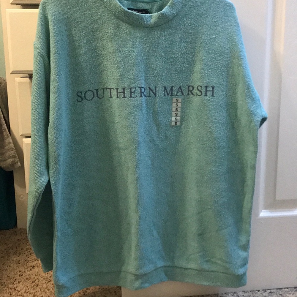 Southern marsh oversized sweat shirt